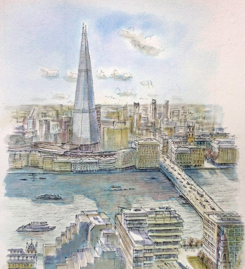 architectural illustration Darren Menezes