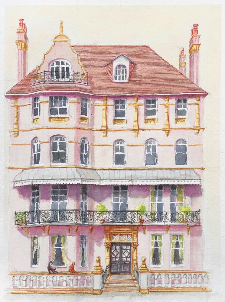 Darren Menezes Artist and architectural illustrator