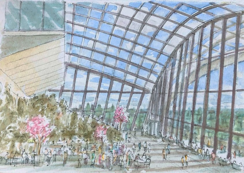 Architecture urbansketch