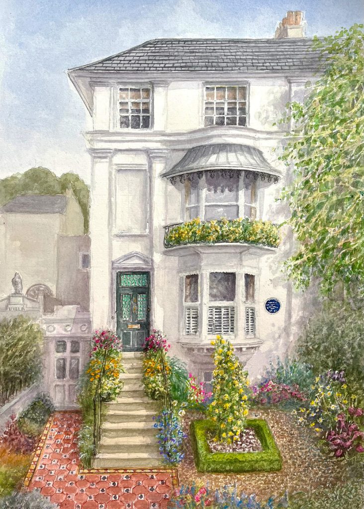 House portrait